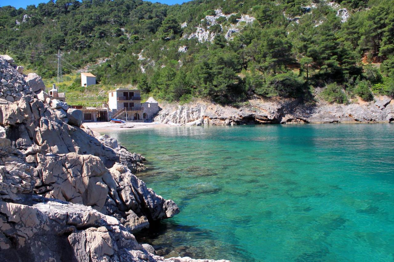 Apartments By The Sea Cove Mala Pogorila, Hvar - 8952 Bogomolje Exterior foto